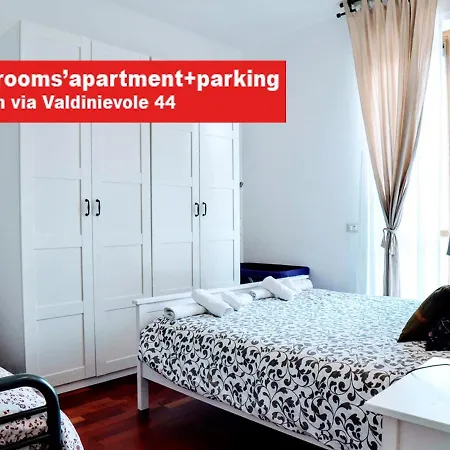 The Red In With Free Parking Apartment Florence