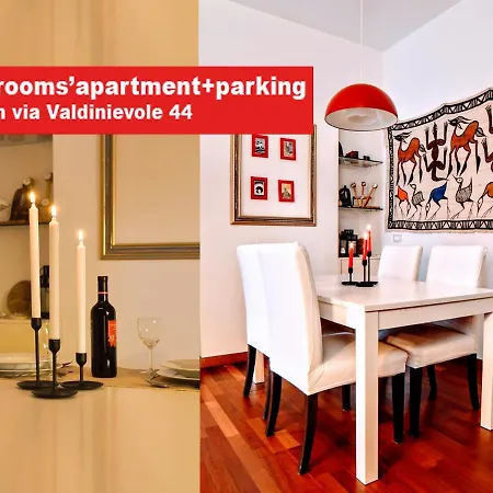 The Red In With Free Parking Apartment Florence
